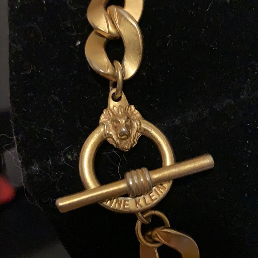 Anne Klein gold chain with dust bag !